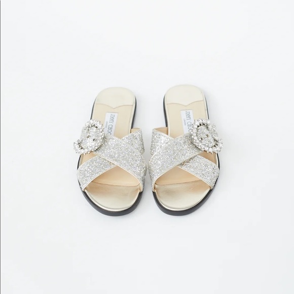 Jimmy Choo sparkley Sandals - Picture 6 of 7